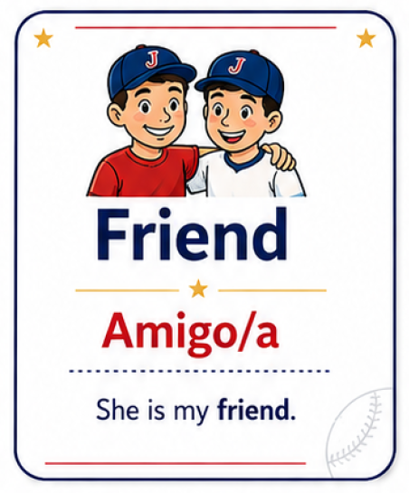 Flashcard Friend / Amigo